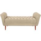 Recamier Grecia 150cm Suede Bege MPassos