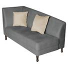 Recamier Heitor 140cm com Almofada Lado Direito Sintético