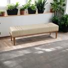 Recamier Puff Luxo Madeira Maciça Maya Recamier Puff Luxo Madeira Maciça Maya