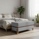 Recamier Puff Para Cama Quarto Queen 150 cm Kodama Bouclé Recamier Puff Para Cama Quarto Queen 150 cm Kodama Bouclé