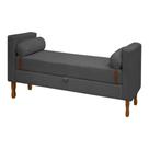 Recamier Sapateira Baú Pietro Cama Box Solteiro 90cm Bouclê