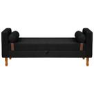 Recamier Sapateira Baú Pietro para Cama Box de Solteiro 90cm Bouclê - SOFA STORE