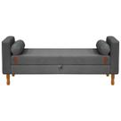 Recamier Sapateira Baú Pietro para Cama Box King Size 195cm Bouclê - SOFA STORE Recamier Sapateira Baú Pietro para Cama Box King Size 195cm Bouclê - SOFA STORE