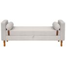 Recamier Sapateira Baú Pietro para Cama Queen Size 160cm Bouclê - SOFA STORE