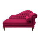 Recamier Sofá Esquerdo Larissa 150cm Sala Corano Rosa Pink - INCASA DECOR