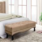 Recamier Vicenza Suede Bege 160 cm