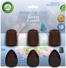 Recarga Air Wick Essential Mist, linho e pétalas, 3 quilates