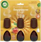 Recarga Air Wick Essential Mist Purificador de ar Happiness 3 ct