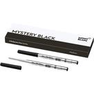 Recarga de caneta esferográfica Montblanc Broad Tip Mystery Black x2