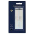 Recarga de caneta esferográfica Waterman Black Ink Medium Point x6