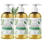 Recarga de sabonete líquido Brittanie's Pure Castile Rosemary 500mlX3