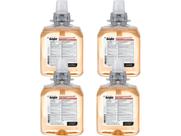 Recarga de sabonete para mãos GOJO Luxury Foam Antibacteriana 1250 ml (pacote 4)