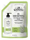 Recarga de sabonete para mãos J.R. Watkins Aloe e chá verde 1L