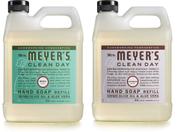 Recarga de sabonete para mãos MRS. MEYER'S CLEAN DAY Scent, pacote variado de 2 quilates