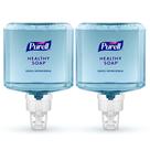 Recarga de sabonete Purell Healthy 0,5% BAK antimicrobiano 1200 ml x2