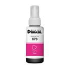 Recarga de Tinta T673 Magenta Compatível Epson L1800