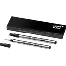 Recarga Montblanc Rollerball Legrand Fine, pacote com 2 unidades, preta Recarga Montblanc Rollerball Legrand Fine, pacote com 2 unidades, preta