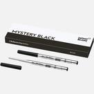 Recarga para caneta Montblanc Mystery Black ponta larga 2 unidades