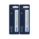 Recarga para Caneta Rollerball Waterman Ponta Fina Tinta Azul Pacote com 2
