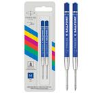 Recarga Parker Quinkflow Basic Blue para caneta esferográfica 1x2