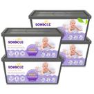 Recargas de baldes de fraldas compatíveis com SOHBCLE com Genie Easy Roll