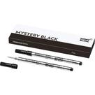 Recargas de caneta Montblanc Rollerball Mystery Black (F) x2