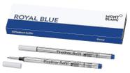 Recargas de canetas Montblanc Fineliner Rollerball Royal Blue Broad Recargas de canetas Montblanc Fineliner Rollerball Royal Blue Broad