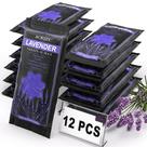 Recargas de cera de parafina Achzzy, pacote com 12 unidades, perfume de lavanda