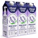 Recargas de detergente líquido Cleancult 960 ml (pacote com 3)