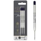Recargas de tinta para caneta esferográfica Parker QuinkFlow Medium Black 3