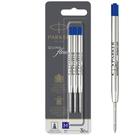 Recargas de tinta para caneta esferográfica Parker Quinkflow Medium Blue (3 unidades)