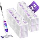 Recargas descartáveis Power Mop, pacote com 24 unidades, compatíveis com Swiffer