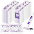 Recargas descartáveis Power Mop Pads, pacote com 48 unidades para Swiffer Power Mop Recargas descartáveis Power Mop Pads, pacote com 48 unidades para Swiffer Power Mop