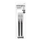 Recargas para caneta Uni-Ball Vision Elite 0,8 mm ponta grossa preta pacote com 2 Recargas para caneta Uni-Ball Vision Elite 0,8 mm ponta grossa preta pacote com 2