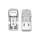 Recarregador Portátil de 2 Pilhas AA E AAA ou 1 Bateria de 9V Recarregável - MD812B