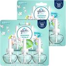 Recarregas de Aromatizador Glade PlugIns Dewdrop Petals 10 ml 10 unidades