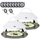 Recarregável Flea Trap Uniwons Grey com 8 recargas de disco adesivo