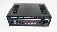 Receiver Ambiente Bluetooth Usb Sd Fm Pws Mp-401a 100w Rms