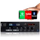 Receiver Amplificador Som Ambiente Rc7000 Orion 500w Bluetooth Usb Aux 4 Canais 2 Mic