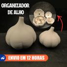 Recepiente p Alho em formato de Alho, Artigo de Cozinha, Portaalho Decorativo, Organizadores
