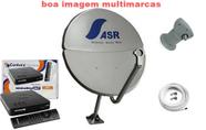 Recepitor Digital HD da Century Midiabox B7 com Antena Parabólica 60cm