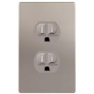Receptáculo duplex ENERLITES Elite Série 15A 125V de níquel