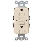 Receptáculo duplex GFCI Lutron 15 Amp resistente a adulterações