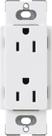 Receptáculo duplex Lutron CARS-15-TR-WH 15A resistente a violações Receptáculo duplex Lutron CARS-15-TR-WH 15A resistente a violações