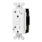 Receptáculo GFCI Amazon Basics resistente a intempéries 20A branco
