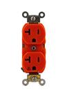 Receptáculo Leviton Industrial Série 20A 125V Laranja 5362-IG
