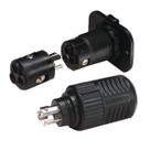 Receptáculo Marinco 12VCP6 ConnectPro de 3 fios com adaptador 6AWG