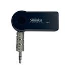 Receptor Bluetooth Carros Automotivo Com Saída P2 Auxiliar Preta