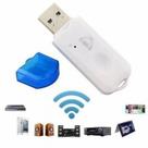 Receptor Bluetooth Para Som De Carro Usb Branco /AZ