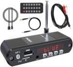 Receptor de Áudio Bluetooth XRONG com Rádio FM - Fone de Ouvido Sem Fio